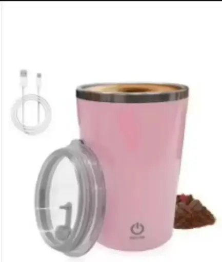 Self Stirring Mug (Pink)